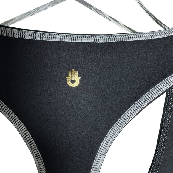 Spiritual Gangster Size Small Vera Zip-Front Dream Tech Eco Jersey Sports Bra - Picture 4 of 6